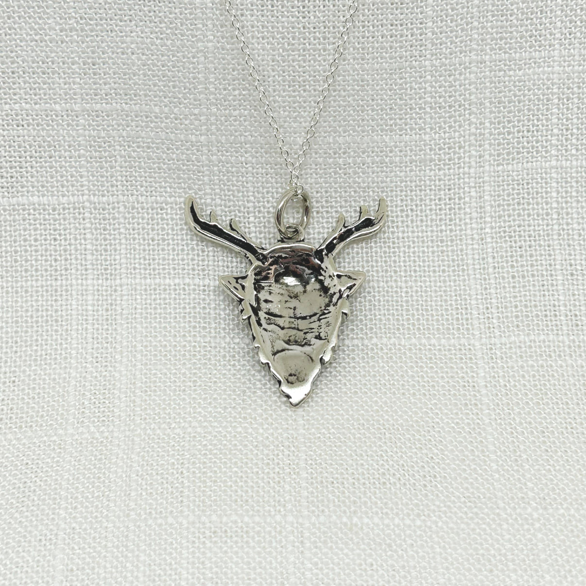 Sterling Silver Horned God Necklace – Realm of the Witch